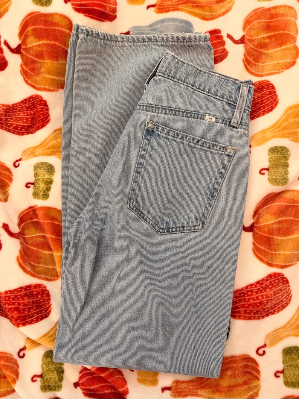 Sunday Best Light Blue Straight-Leg Jeans